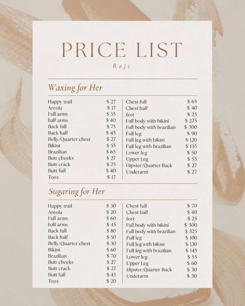 price list2